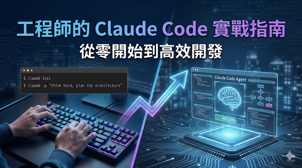 工程師的 Claude Code 實戰指南:從零開始到高效開發